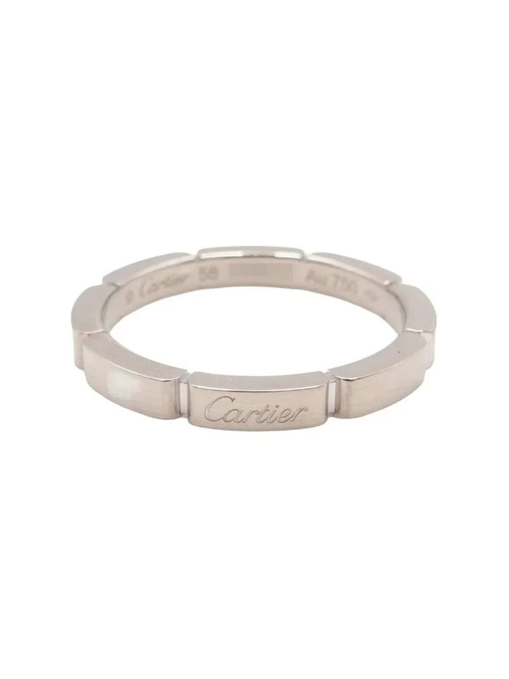 Cartier Maillon Panthere White Gold 18K 58 Ring